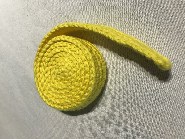 Schneckenband gelb